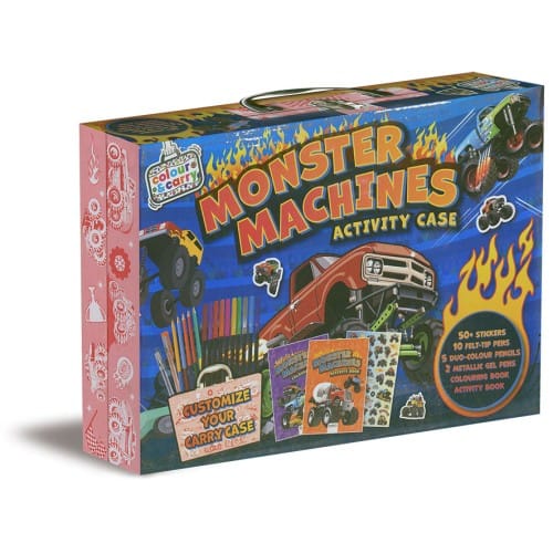 Colour & Carry Monster Machines Activity Case