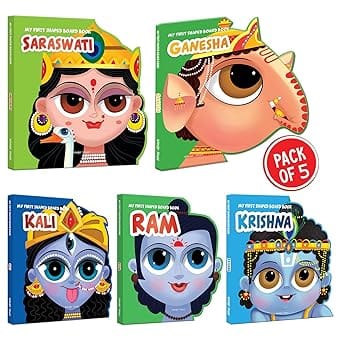 Mythology- Shaped Books - Pack Of 5