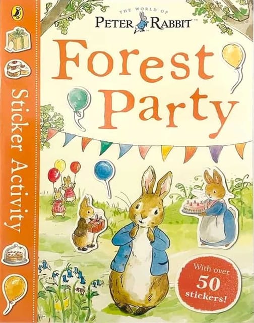 Peter Rabbit Sticker Activity Forest Party