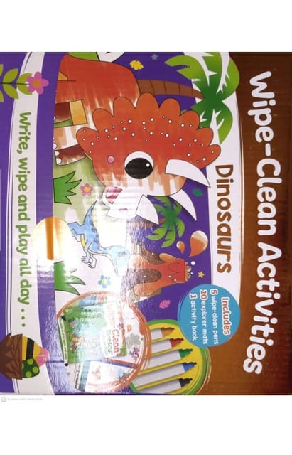 Wipe Clean Activity Pack Dinosaurs
