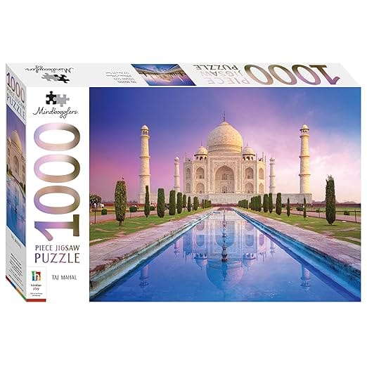 Mindbogglers 1000pc Jigsaw Taj Mahal | For Adults & Kids Above 8 Years | Realistic Illustrations - Fun And Challengin