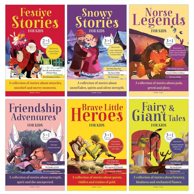 A Collection Of Stories About Friendship And Adventures (pack Of 6 Books)