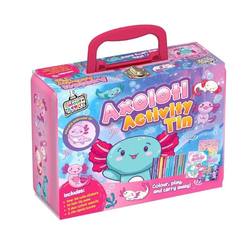 Colour & Carry Axolotl Activity Tin