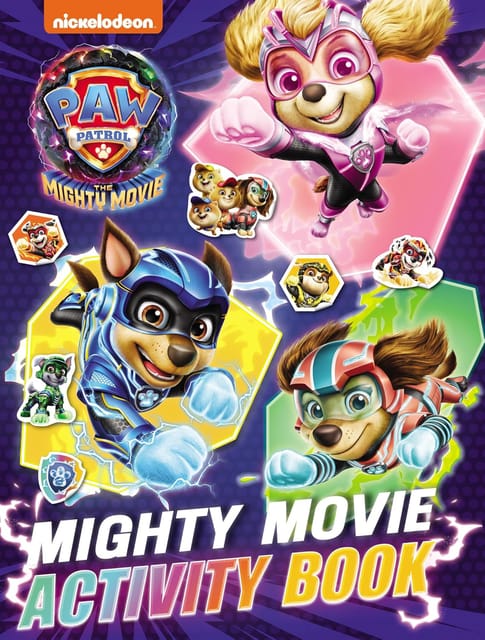 Paw Patrol Mighty Movie Sticker Activity Book