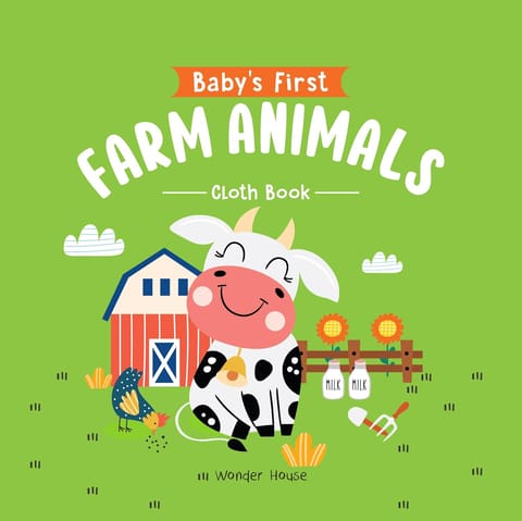 Farm Animals Cloth Book