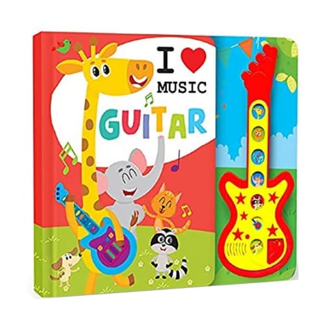 Kids Play Music Guitar For Ground