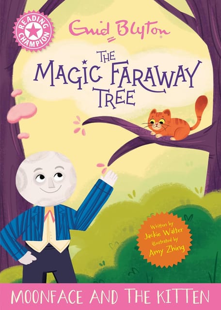Reading Champion Magic Faraway Tree Moonface And The Kitten Pink Band 1b