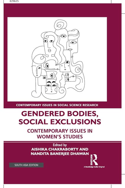 Gendered Bodies Social Exclusions Contemporary Issues In Womens Studies