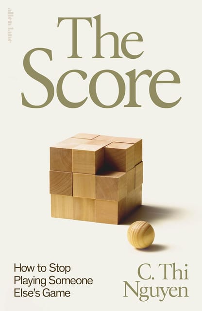 The Score How To Stop Playing Someone Elses Game