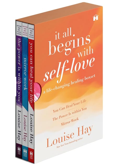 Louise Hay Boxset (set Of 3) It All Begins With Self-love