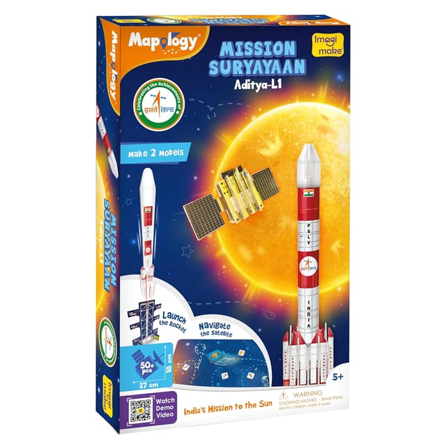 Imagimake Mapology Isro Space Toys Mission Suryayaan Aditya L1