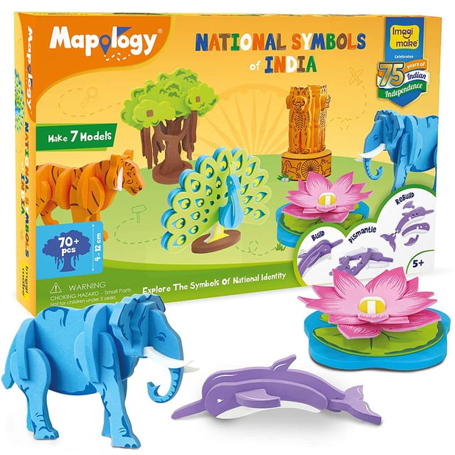 Imagimake Mapology National Symbols Of India