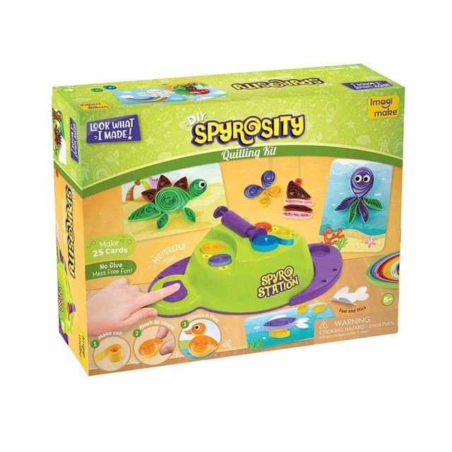 Quill On Spyrosity Explore - Quilling Based Creative Toy And Activity Set