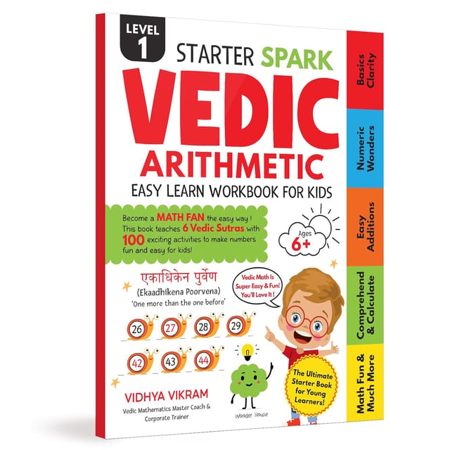 Starter Spark - Vedic Arithmetic Easy Learn Workbook For Kids