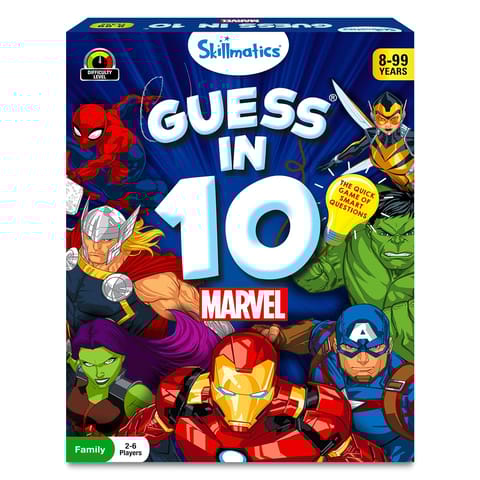 Skillmatics Card Game - Guess In 10 Marvel