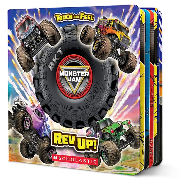 Monster Jam Rev Up! A Touch-and-feel Book