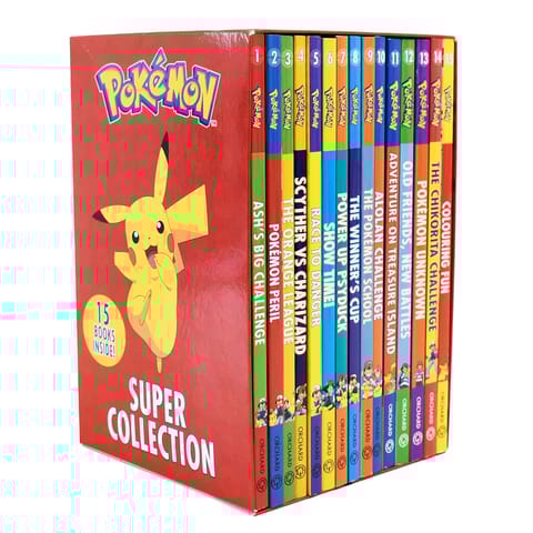 Pokemon Super 15 Book Collection