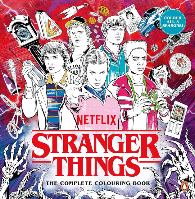 Stranger Things The Complete Colouring Book Seasons 1-5