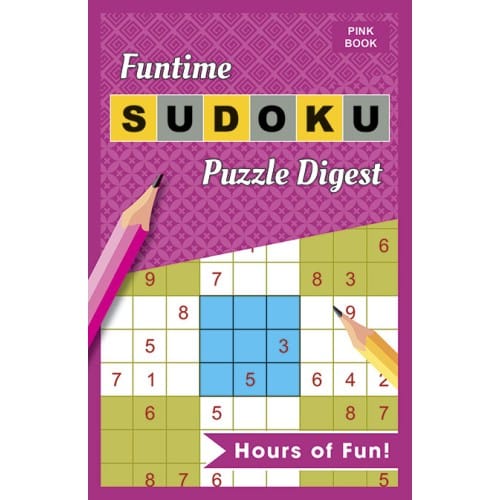 Funtime Sudoku Puzzle Digest (pink Book)