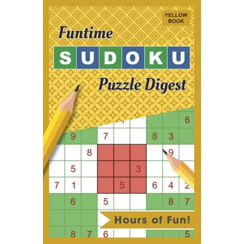 Funtime Sudoku Puzzle Digest (yellow Book)