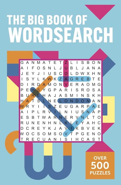 The Big Book Of Wordsearch Over 500 Puzzles