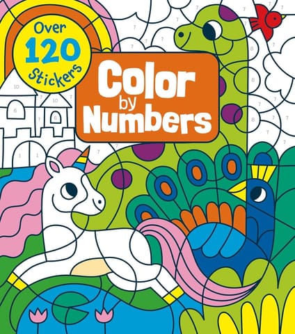 Color By Numbers Over 120 Stickers