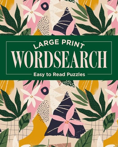 Large Print Wordsearch Easy To Read Puzzles