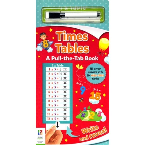 Times Tables A Pull-the-tab Book