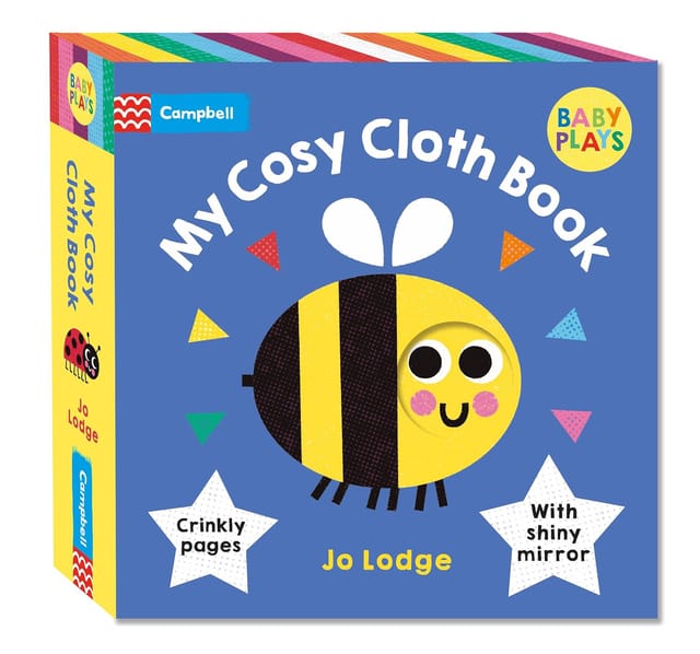 My Cosy Cloth Book With Crinkly Pages And Shiny Mirror (baby Plays)