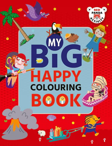 My Big Happy Colouring Book