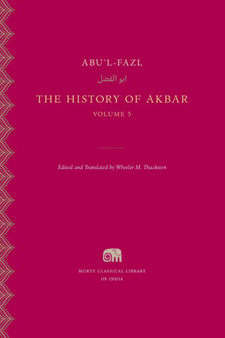 The History of Akbar, Volume 5