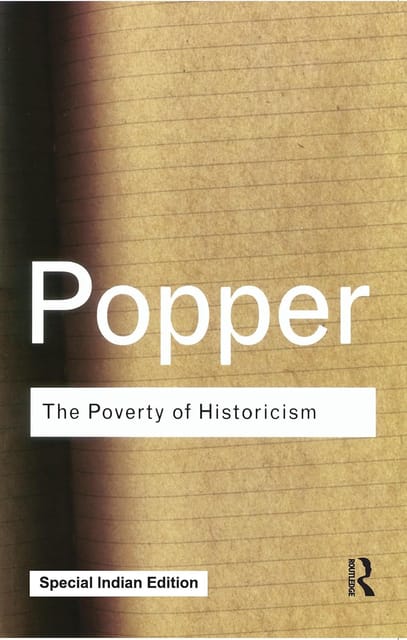 The Poverty Of Historicism