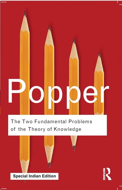 The Two Fundamental Problems Of The Theory Of Knowledge