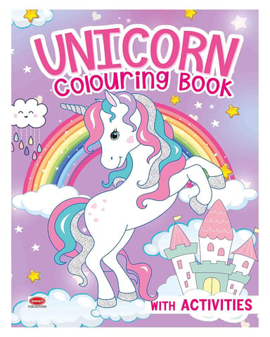 Unicorn Colouring Book For Kids Ages 3-10