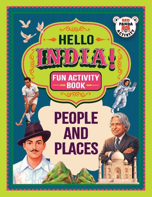 Hello India! Fun India Activity Book People And Places