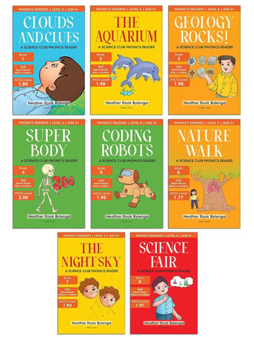 Science Club Phonics Reader 5 - Pack Of 8 Books