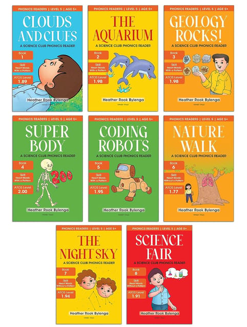 Science Club Phonics Reader 5 - Pack Of 8 Books