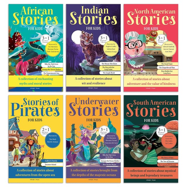 A Collection Of Stories About Legends And Travels (pack Of 6) Batch 5