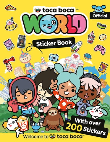 Toca Boca Sticker Book Welcome To Toca Boca!
