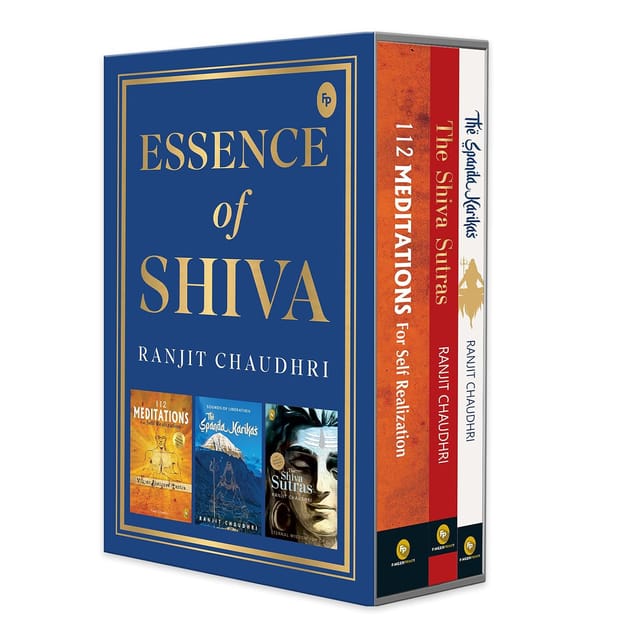 Essence Of Shiva Set Of 3 Books (box Set)