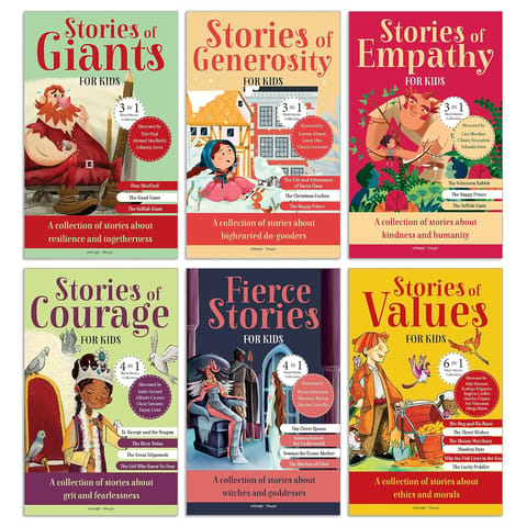 A Collection Of Stories About Emotions And Morals (pack Of 6 Books)