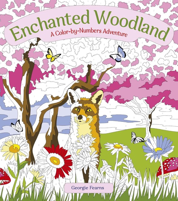 Enchanted Woodland A Color-by-numbers Adventure (arcturus Creative Color-by-numbers)