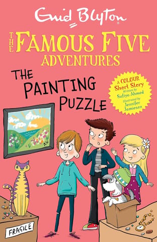 Famous Five Colour Short Stories The Painting Puzzle Book 17 (famous Five Short Stories)