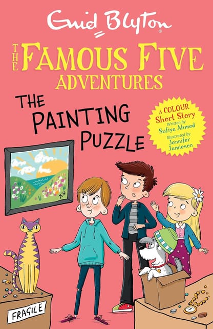 Famous Five Colour Short Stories The Painting Puzzle Book 17 (famous Five Short Stories)