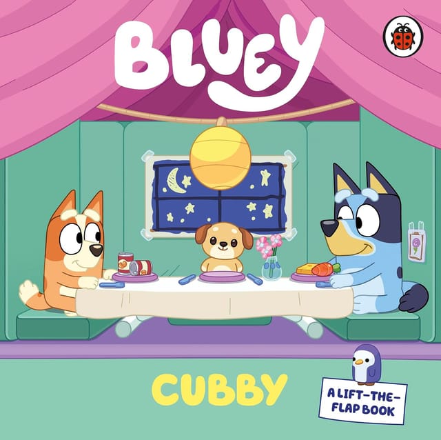 Bluey Cubby A Colourful Board Book With Flaps To Explore