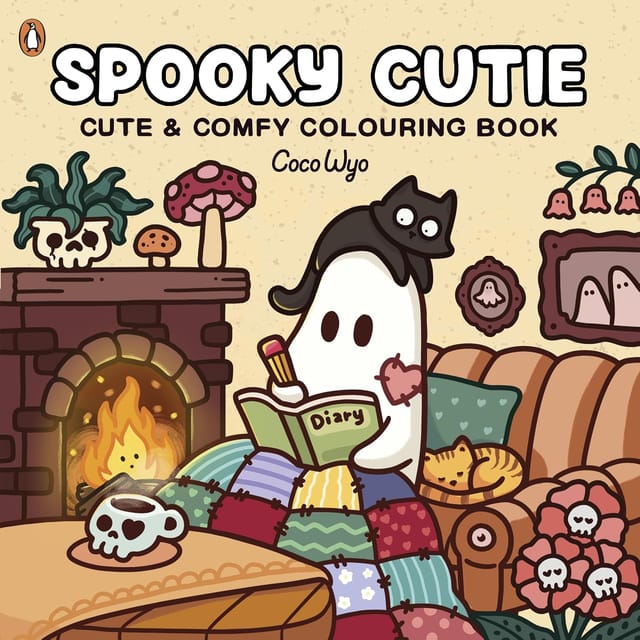 Spooky Cutie A Cute And Comfy Colouring Book