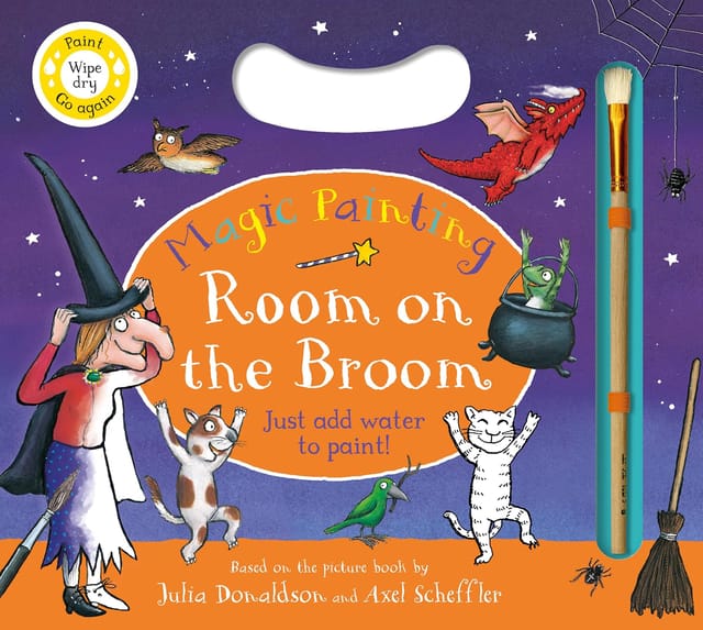 Room On The Broom Magic Painting Just Add Water To Paint!