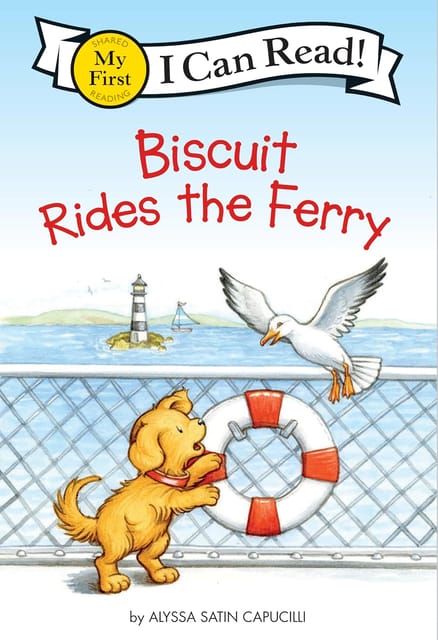 Biscuit Rides The Ferry