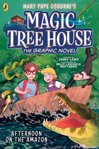 Magic Tree House Afternoon On The Amazon The Graphic Novel