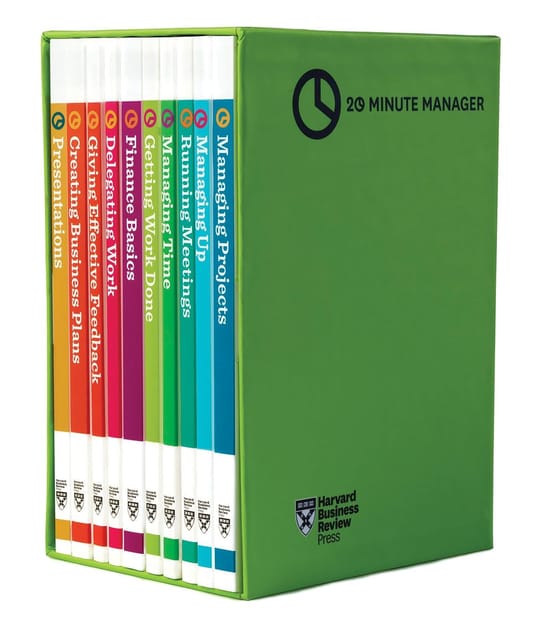Hbr 20-minute Manager Boxed Set (10 Books) (hbr 20-minute Manager Series)